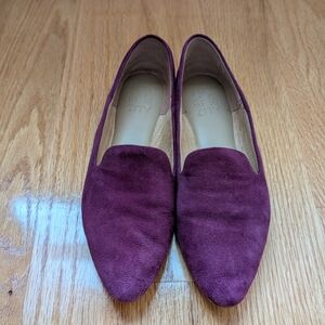 Naturalizer Lorna Suede loafers EUC